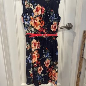 Connected Apparel Floral dress size 6